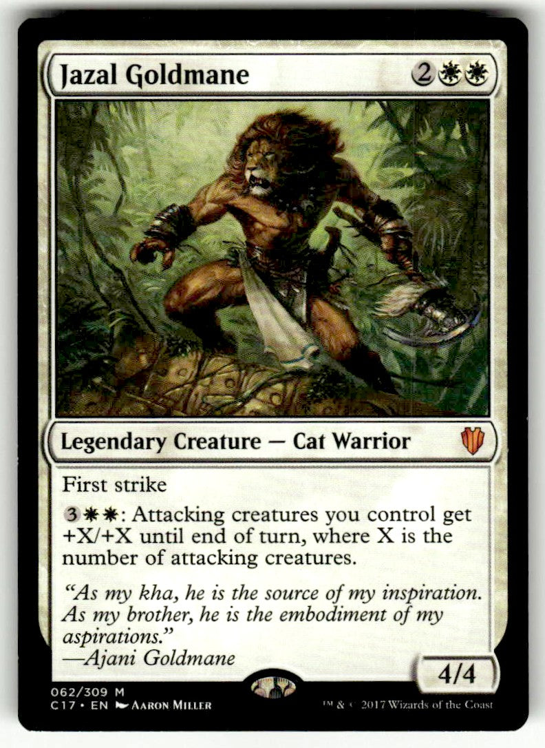 Jazal Goldmane - Front