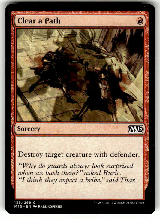 Clear a Path - Front