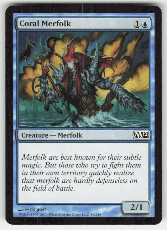 Coral Merfolk - Front