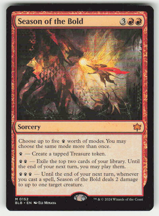 Season of the Bold - Front