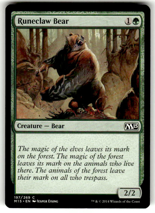 Runeclaw Bear - Front