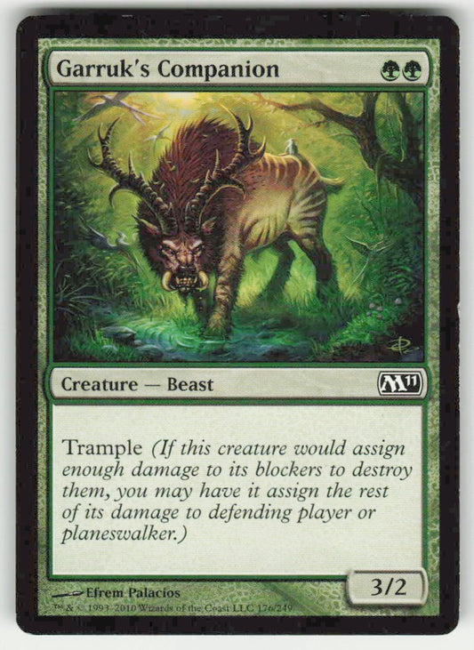 Garruk's Companion - Front