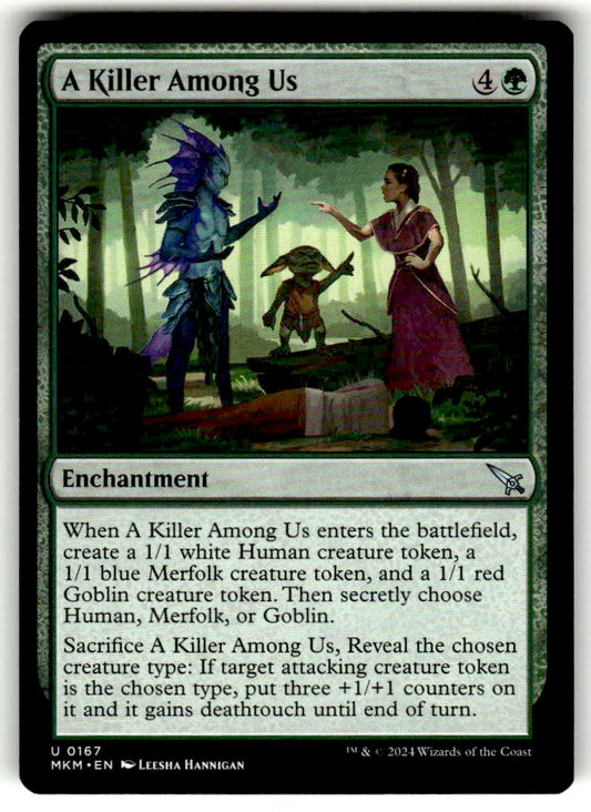 A Killer Among Us - Front