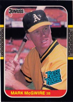 1987 Donruss #46 Mark McGwire PSA 9