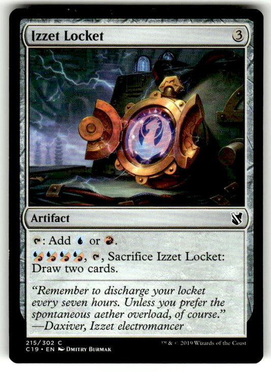Izzet Locket - Front