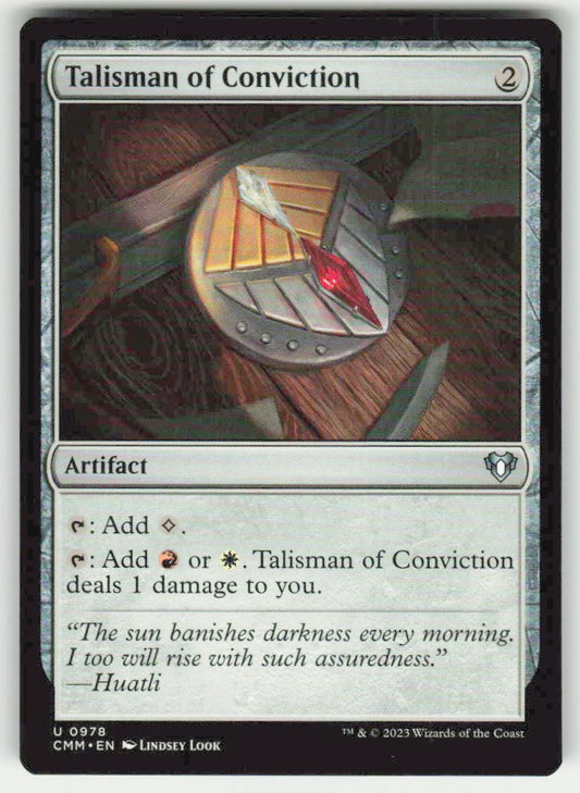 Talisman of Conviction - Front