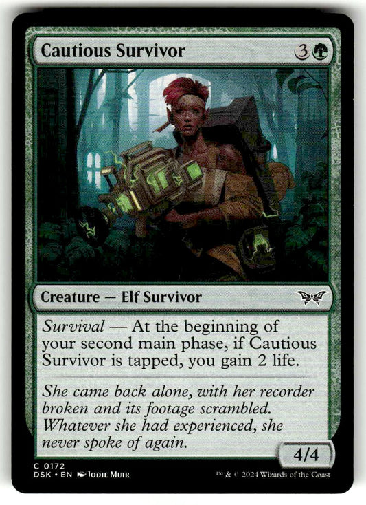 Cautious Survivor - Front