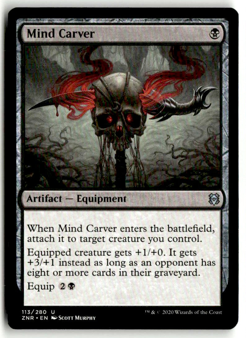 2020 Zendikar Rising 113 Mind Carver