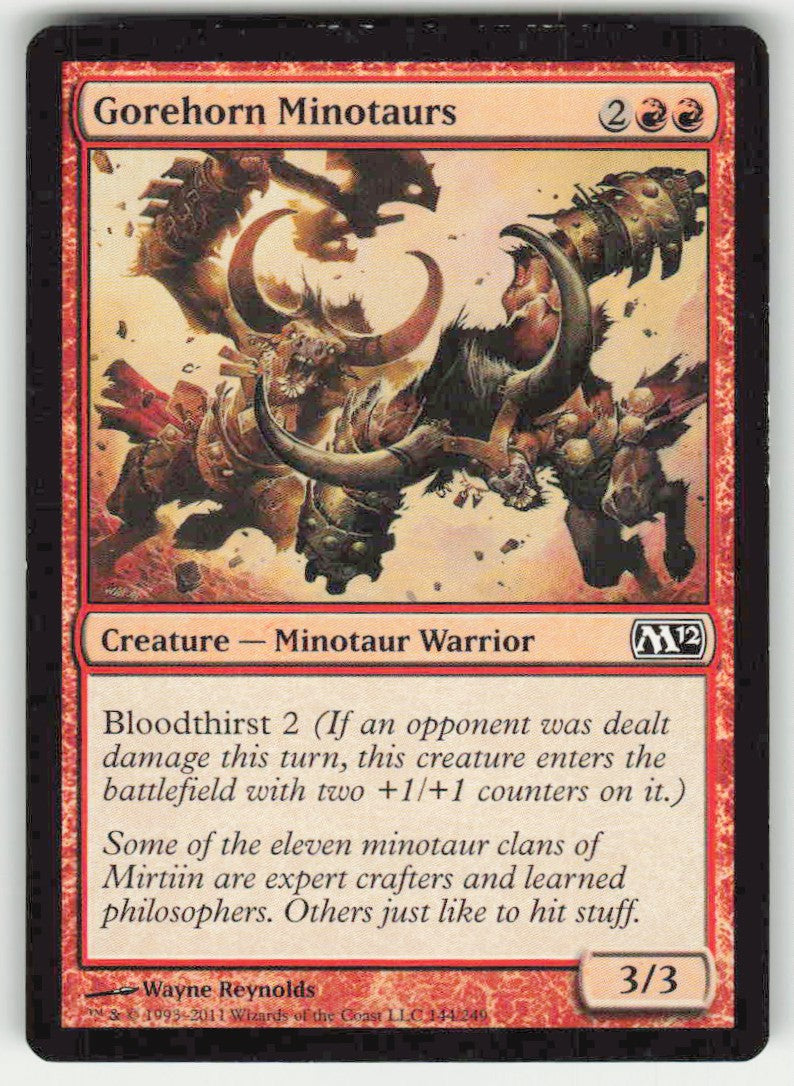 Gorehorn Minotaurs - Front