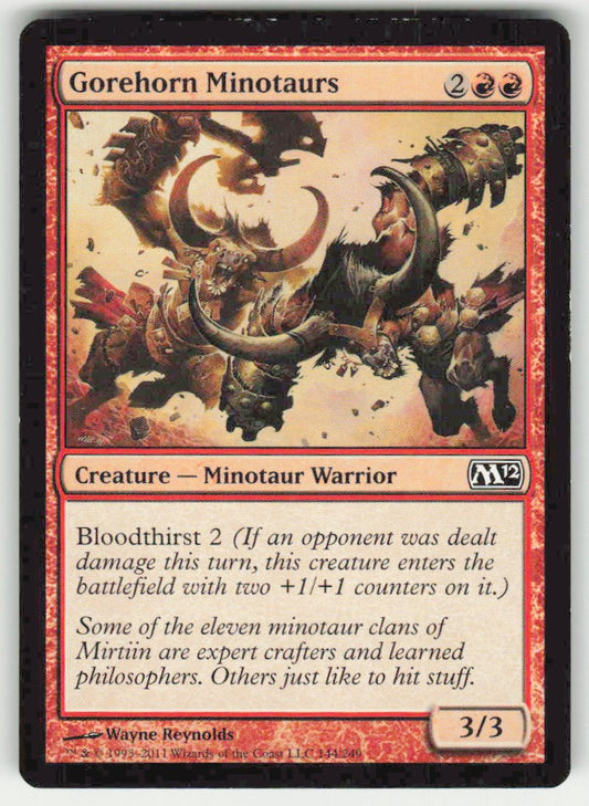 Gorehorn Minotaurs - Front