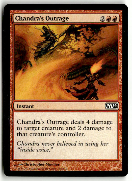 Chandra's Outrage - Front