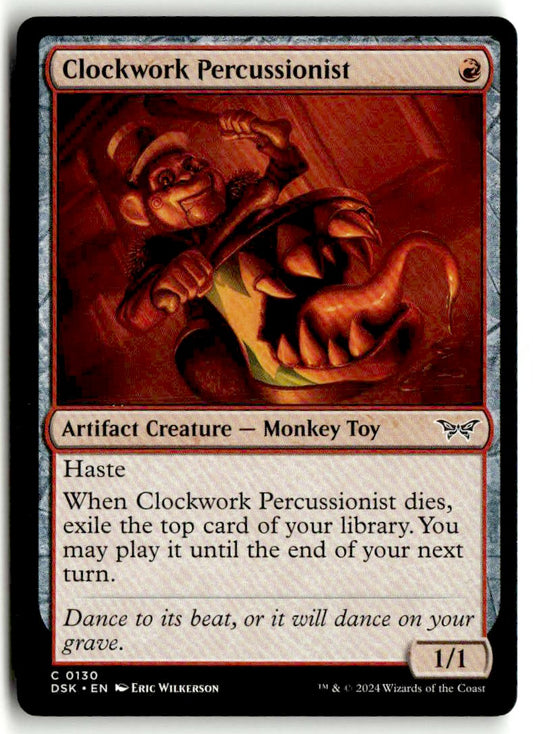 Clockwork Percussionist - Front