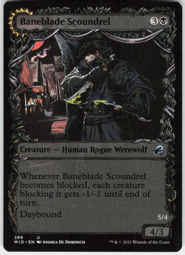Baneblade Scoundrel // Baneclaw Marauder #289 NM