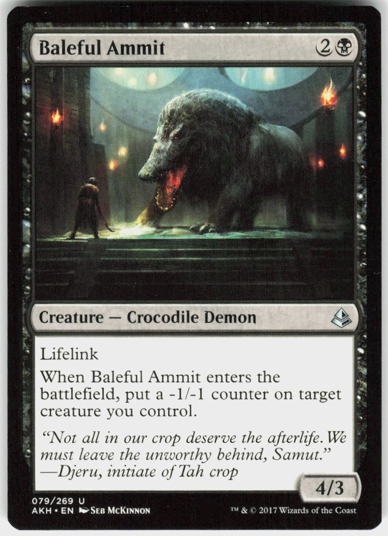 Baleful Ammit #79 NM