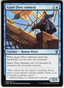 Azure Fleet Admiral #58 NM