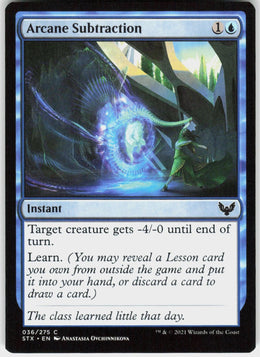 Arcane Subtraction #36 NM