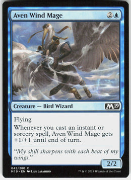 Aven Wind Mage #45 NM