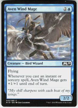 Aven Wind Mage #45 NM