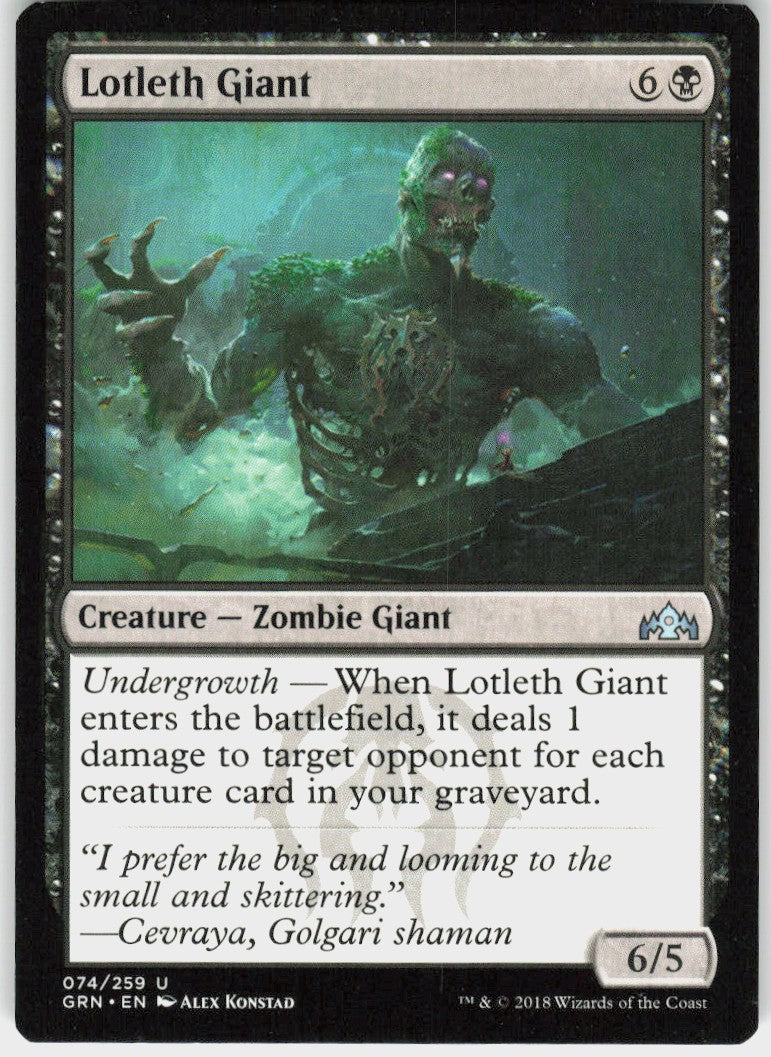 Lotleth Giant #74 NM