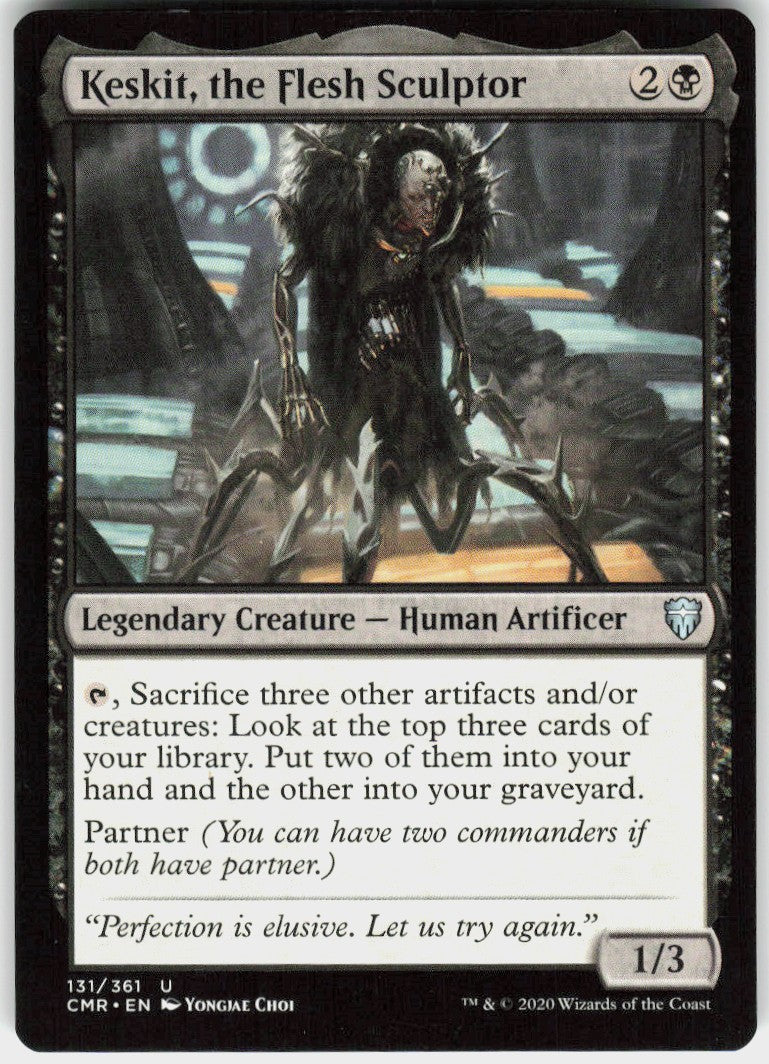 Keskit, the Flesh Sculptor #131 NM