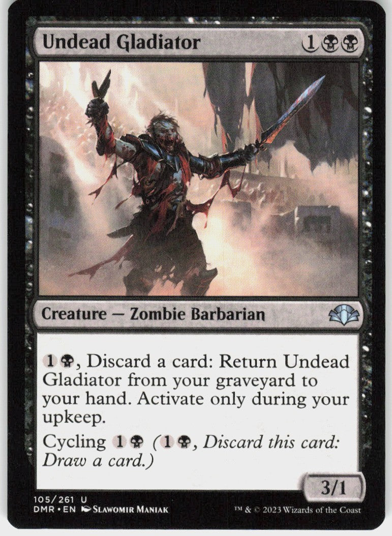 Undead Gladiator #105 NM