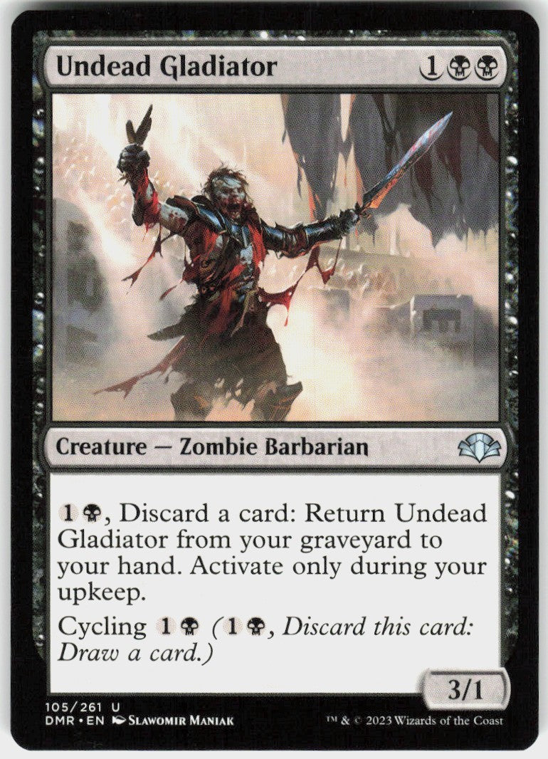 Undead Gladiator #105 NM