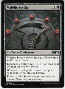 Malefic Scythe #112 NM