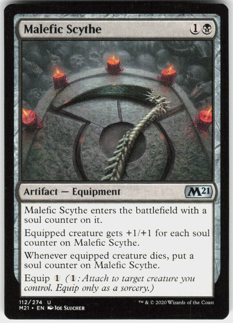 Malefic Scythe #112 NM