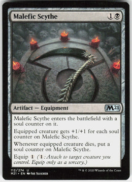 Malefic Scythe #112 NM