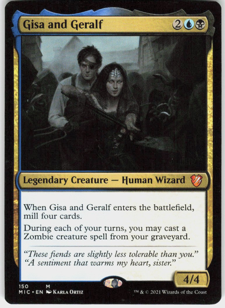 Gisa and Geralf #150 NM