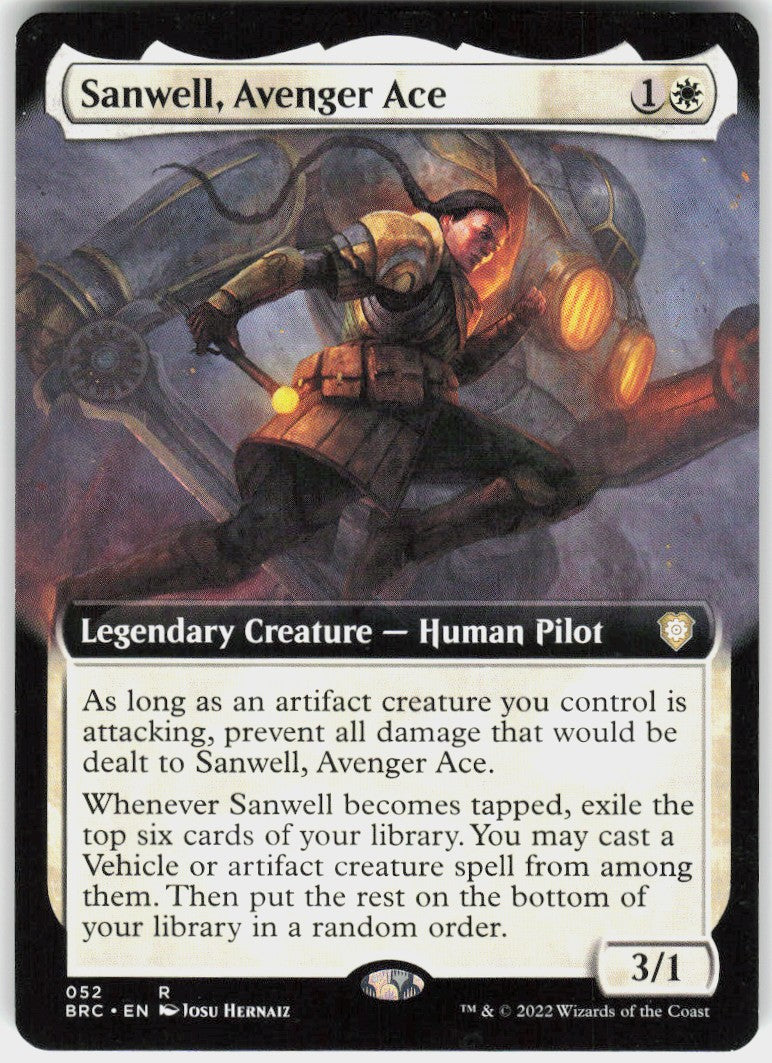 Sanwell, Avenger Ace #52 NM