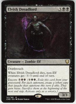 Elvish Dreadlord #121 NM