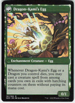 The Dragon-Kami Reborn // Dragon-Kami's Egg #181 NM