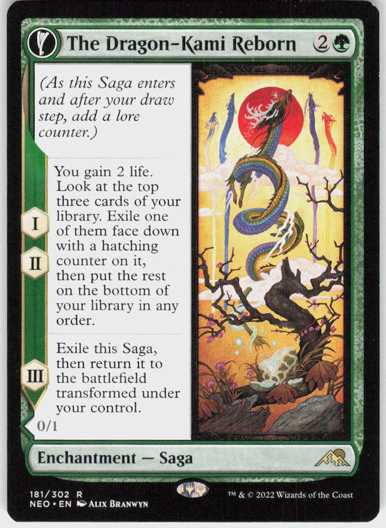 The Dragon-Kami Reborn // Dragon-Kami's Egg #181 NM