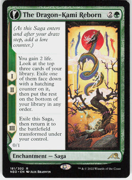 The Dragon-Kami Reborn // Dragon-Kami's Egg #181 NM