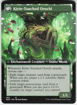 Teachings of the Kirin // Kirin-Touched Orochi #482 NM