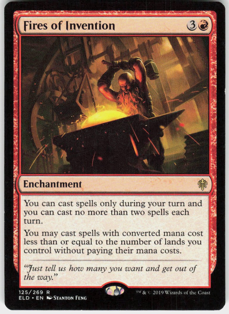 Fires of Invention #125 NM