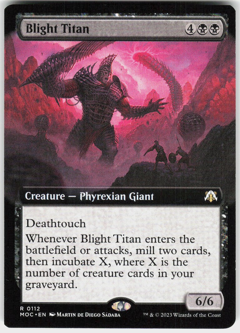 Blight Titan #112 NM