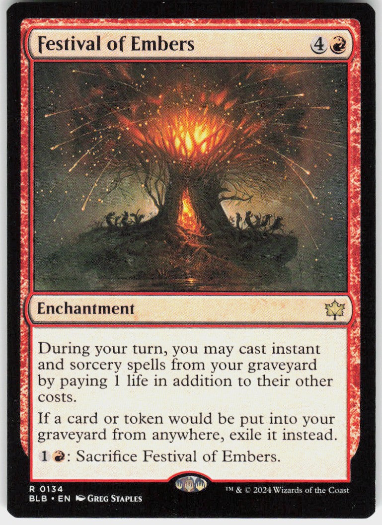 Festival of Embers #134 NM