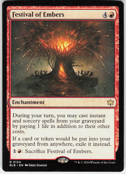 Festival of Embers #134 NM