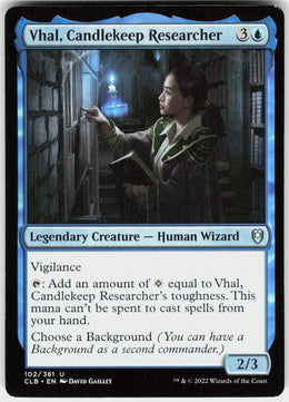 Vhal, Candlekeep Researcher #102 NM