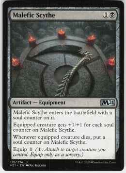 Malefic Scythe #112 NM