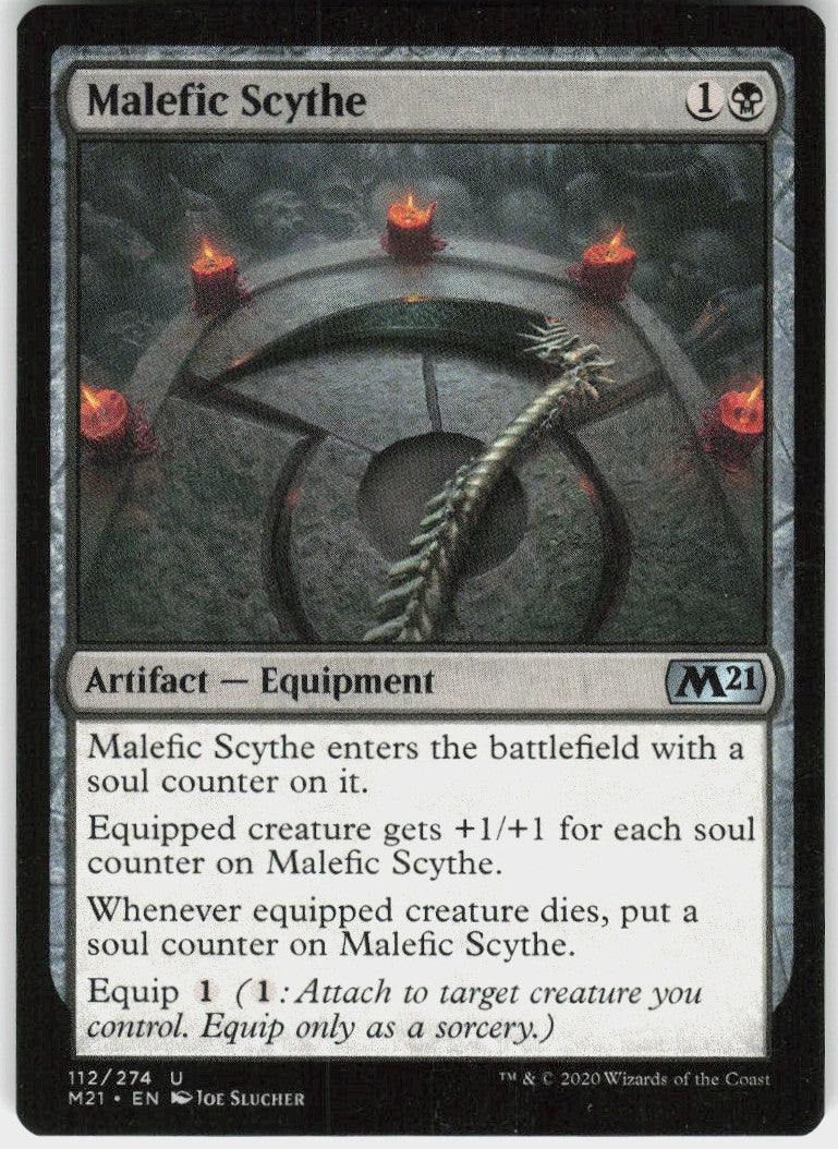 Malefic Scythe #112 NM