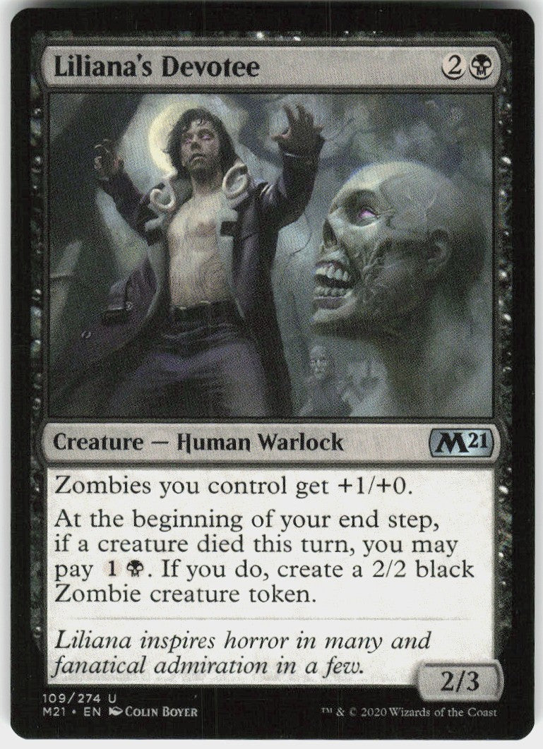 Liliana's Devotee #109 NM