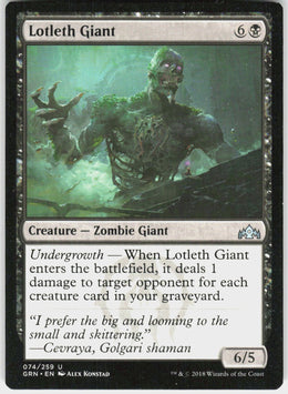 Lotleth Giant #74 NM