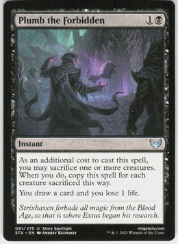 Plumb the Forbidden #81 NM