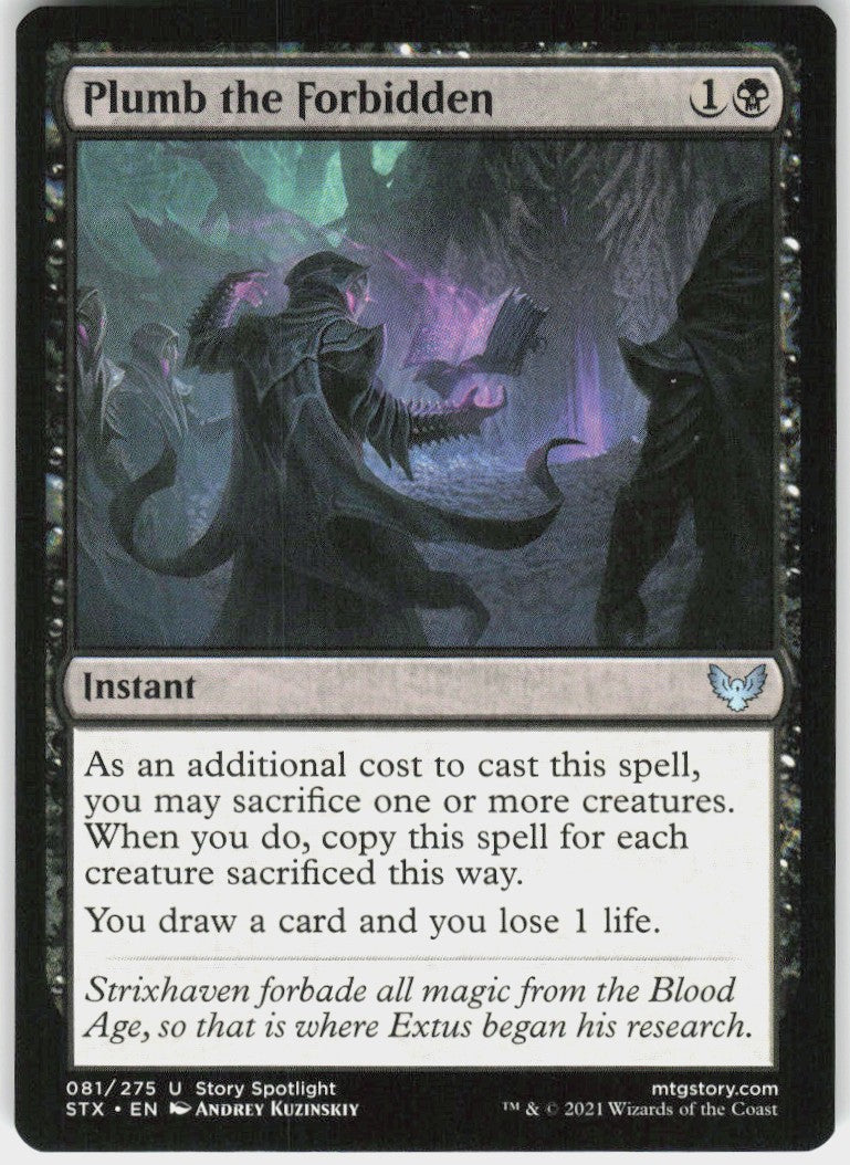 Plumb the Forbidden #81 NM