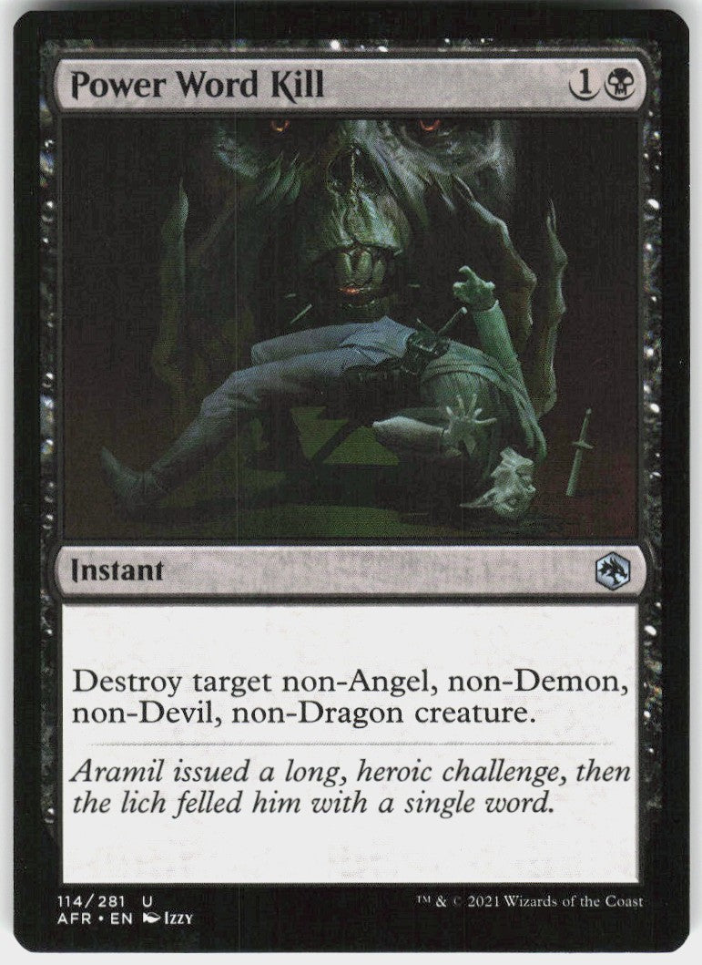 Power Word Kill #114 NM