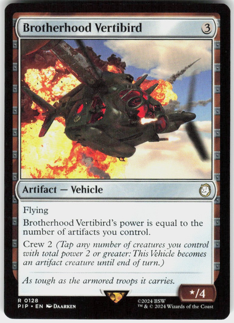 Brotherhood Vertibird #128 NM