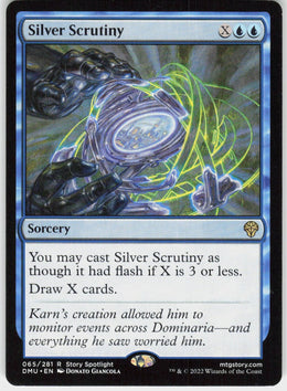 Silver Scrutiny #65 NM
